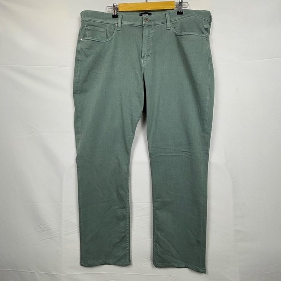 Paige Men Straight Leg Federal Pants Sz 40x30 VTG Rain Water Stretch Casual Pant - Picture 1 of 13